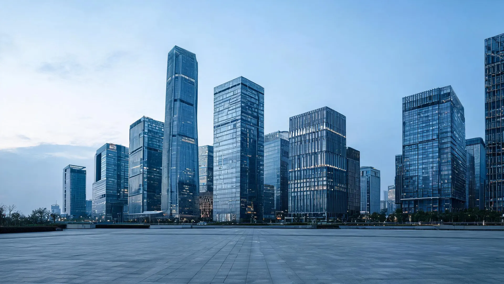 深圳前海城市天际线